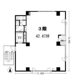 大宮第2ビル 3階 間取り図