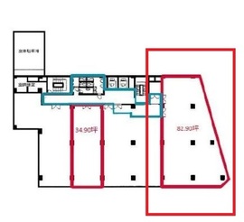 コリドースクエア銀座7丁目(旧:銀座同和ビル) 4階1 間取り図
