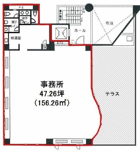 コルティーレ高田馬場 8階 間取り図