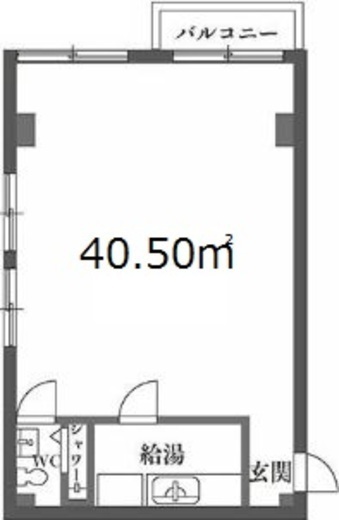 カイトーハイツ 301 間取り図