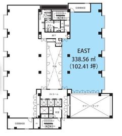 東京日産台東ビル 4階 間取り図