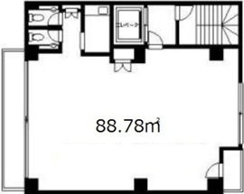 長嶋ビル 4階 間取り図