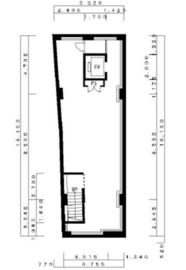第87東京ビル 地下1階 間取り図