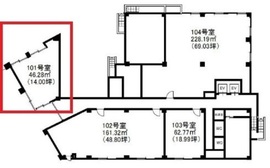 PALTビル 101 間取り図
