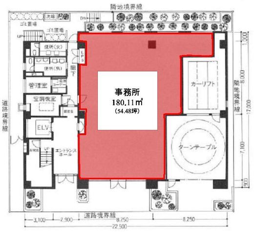 シグマビル 1階 間取り図