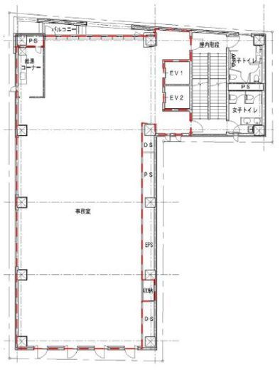麹町昭文社HDビル 7階 間取り図