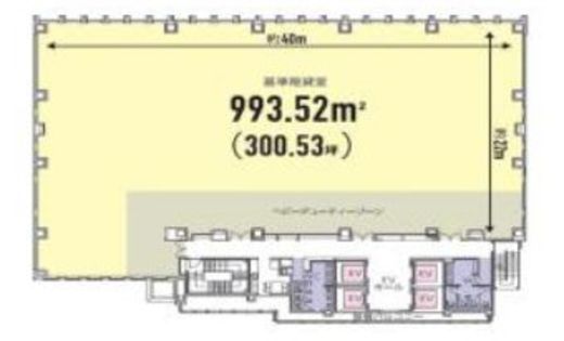S-GATE赤坂山王 6階 間取り図