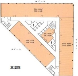 小田急第一生命ビル 5階2 間取り図