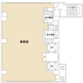 御成門小田急ビル 401 間取り図