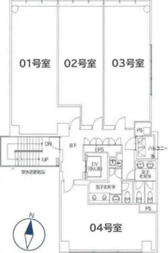 VORT平河町 504 間取り図