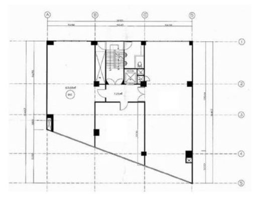 三久ビル 801 間取り図