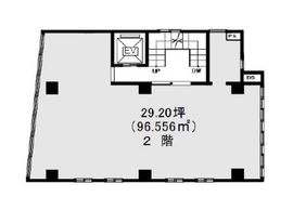 青柳ビル 2階2 間取り図