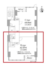 秋葉原STNフロント 11階B 間取り図