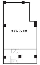 コートモデリア白金(店鋪・事務所) -1階 間取り図