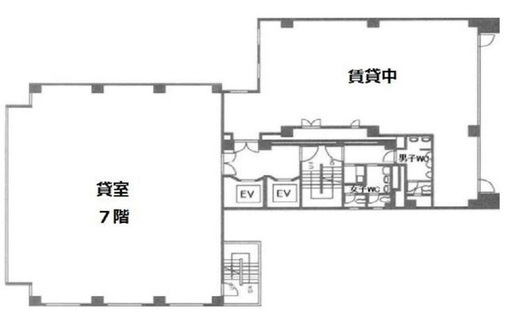 光洋ビル 7階 間取り図
