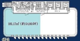 DLXビルディング 6階2 間取り図