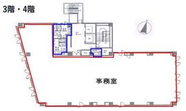イトーピア岩本町ANNEXビル 3階 間取り図