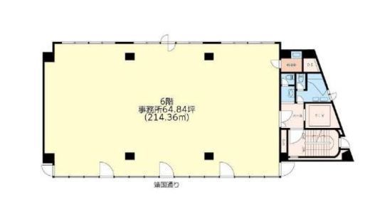 新川ダイユウビル 8階 間取り図