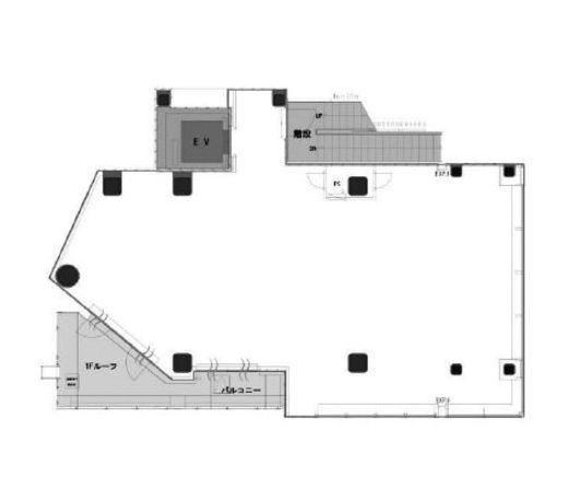 コレタス高田馬場 2階 間取り図