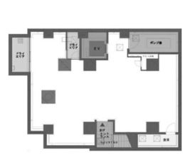 コレタス高田馬場 B1階 間取り図