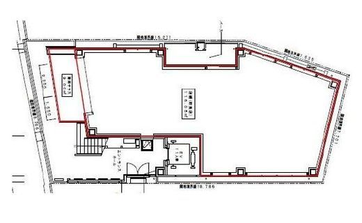 RESTA Takadanobaba 1階 間取り図