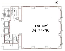 エスエフ茅場町ビル 4階 間取り図