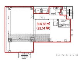 L.Biz日本橋Ⅰ 9階 間取り図