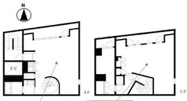 Y-WORKSビル 4階 間取り図