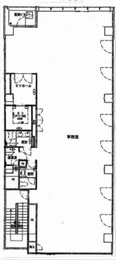 田町第16藤島ビル 9階 間取り図