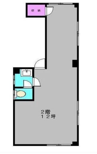 吉澤ビル 2階 間取り図