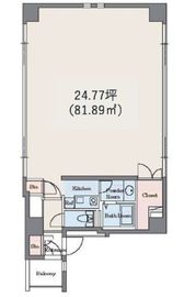 デュープレックス銀座タワー8／14 501 間取り図