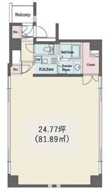 デュープレックス銀座タワー8／14 402 間取り図