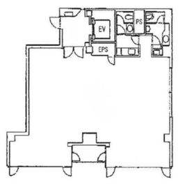 アドミラル紀尾井町 2階 間取り図