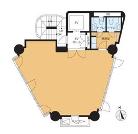 VORT麻布十番 6階 間取り図