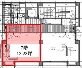 新川一丁目ビル 7階B 間取り図