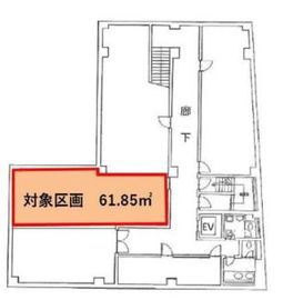 銀座あづまビル B1階 間取り図