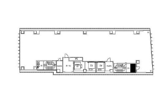 CURA GINZA 8階 間取り図
