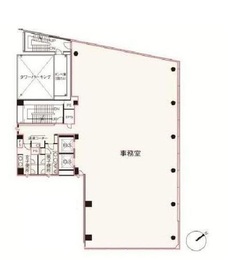 虎ノ門トーセイビル 8階 間取り図