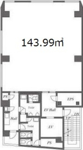 AD-O渋谷道玄坂 7階 間取り図