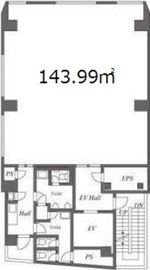 AD-O渋谷道玄坂 7階 間取り図