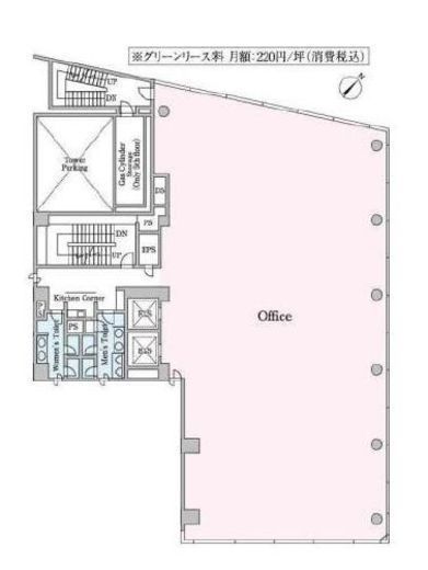 虎ノ門トーセイビル 6階 間取り図