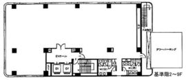 瀬木ビル 9階 間取り図