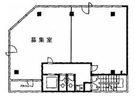 アパライトビル 8階A 間取り図