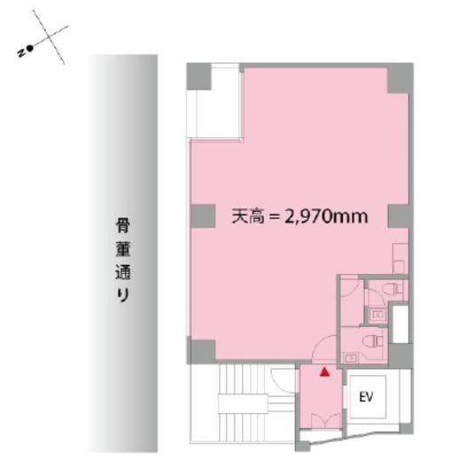 AOYAMA612 9階 間取り図
