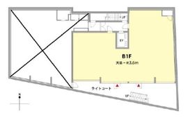 SEIZAN外苑(SOHO) 地下1階 間取り図
