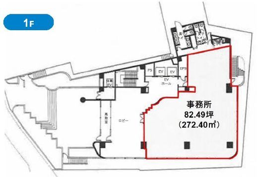 アレトゥーサ渋谷 1階 間取り図