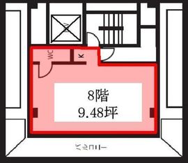 新川一丁目ビル 8階 間取り図