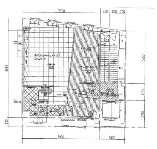 TRN新宿プラザ 2階 間取り図