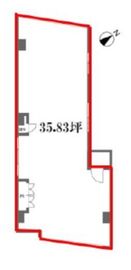 ARISTO原宿 2階 間取り図