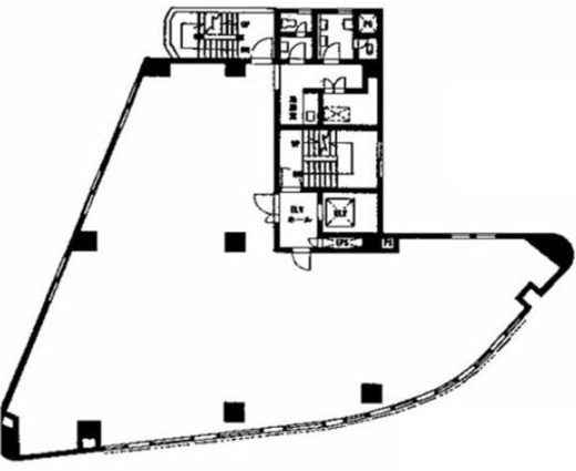 新宿嘉泉ビル 7階 間取り図
